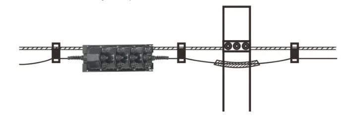 FTTX Water Proof Multi Port Distribution Optical Terminal Enclosure Fiber Mst Box