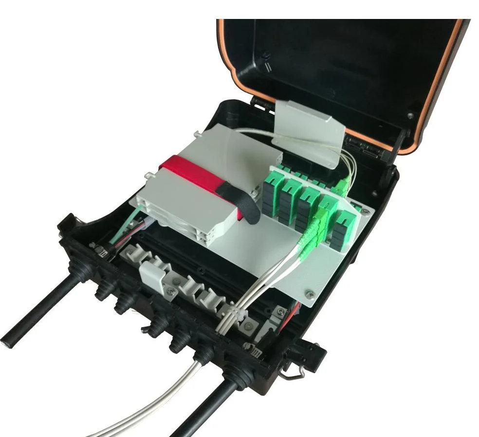 Factory Price FTTX Cable Optical Fiber Plastic Distribution Box Pole Mounted