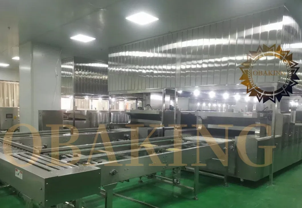 Industrial Bun Production Line Central Bakery Factory Continuously Dough Divider Rounder