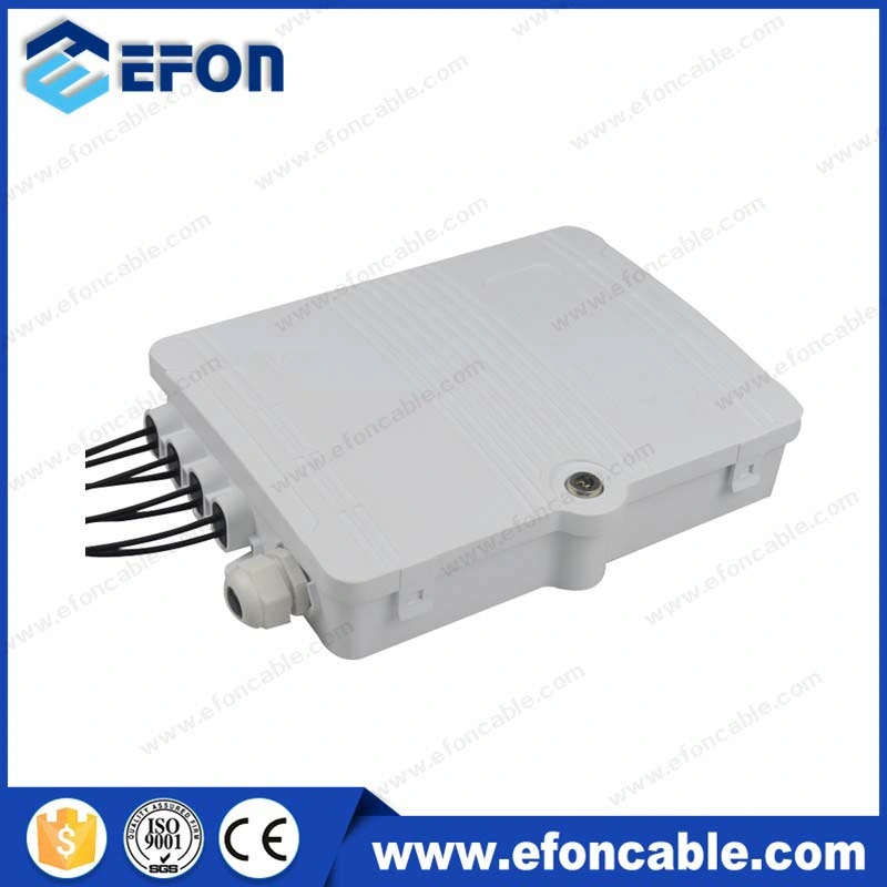 Mirco PLC Splitter 8 Core Fiber Optic Small Distribution Box (FDB-08A)