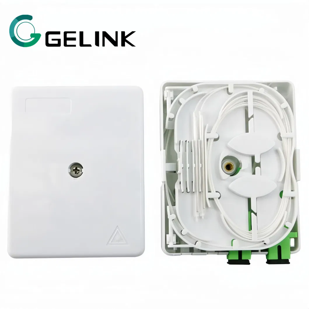 1/2core Ftb Otb FTTH Mini Fiber Optic Faceplate Small Terminal Box