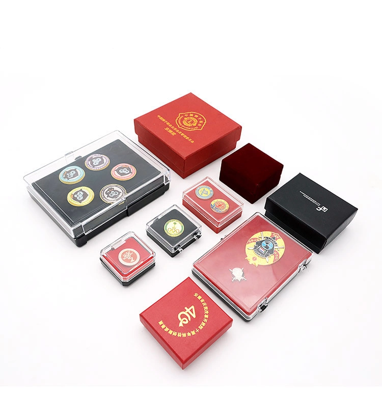 BSCI Manufacturer More 15 Years Experience for Custom Lapel Pin Boxes