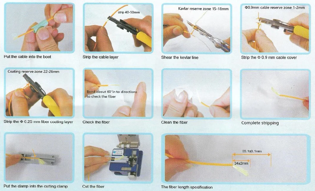 Sc/APC Aircraft Nut Type Optical Fiber Fast Connector Sc Fiber Optic Quick Assembly Connector Sc APC Fiber Optical Quick Connector