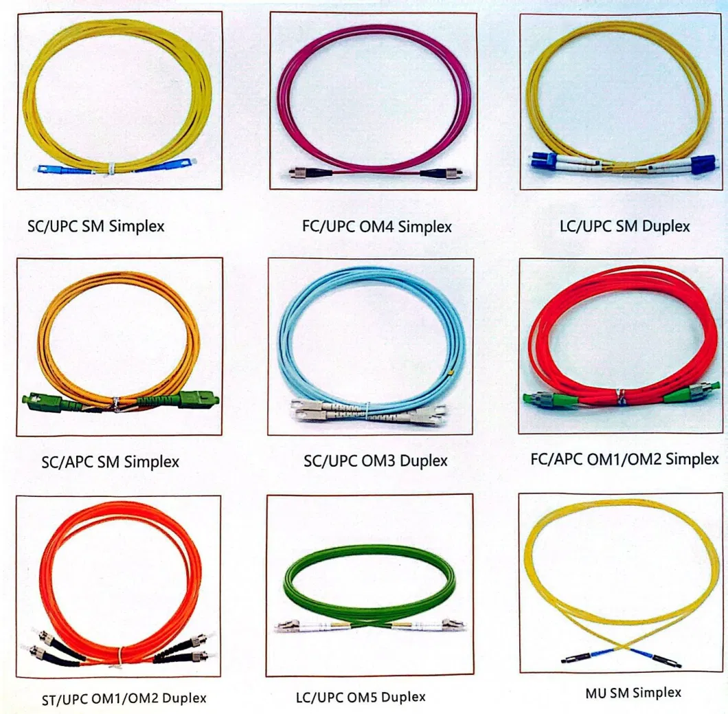 12colors Ribbon Multimode Pigtail for Optical Fiber