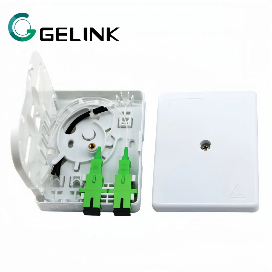 1/2core Ftb Otb FTTH Mini Fiber Optic Faceplate Small Terminal Box