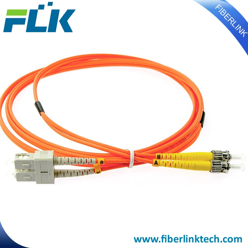 LC/Upc-Sc/Upc Duplex 2.0mm Om3 Multimode Fiber Optic Patch Leads/Cord/Cable