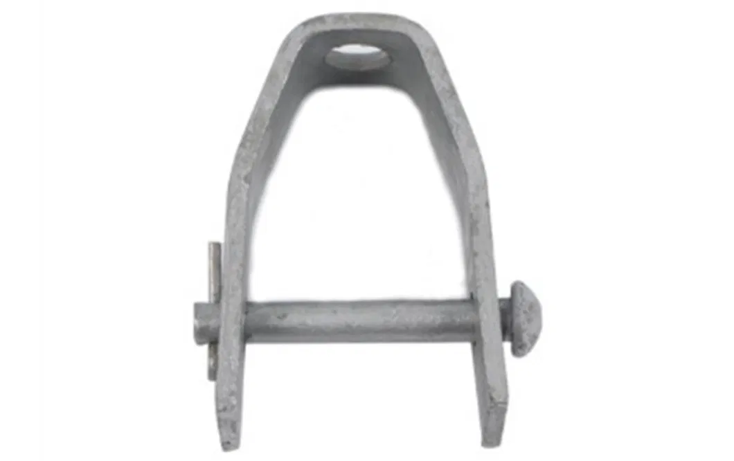 Deg Ca Gca Rl 2A Type Pole Fastening Hoop Metal Cable Clamp Pole Bracket