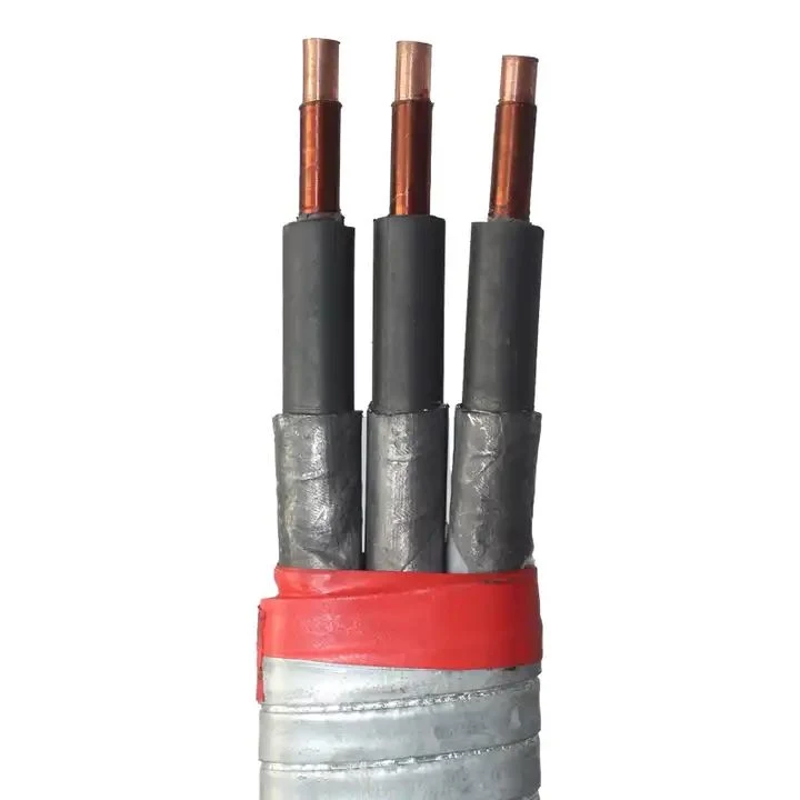 Coal Shearer Metal Shielded Braided Reinforced Fiber Optic Composite Rubber Sheathed Flexible Cable Mining Machine Cable