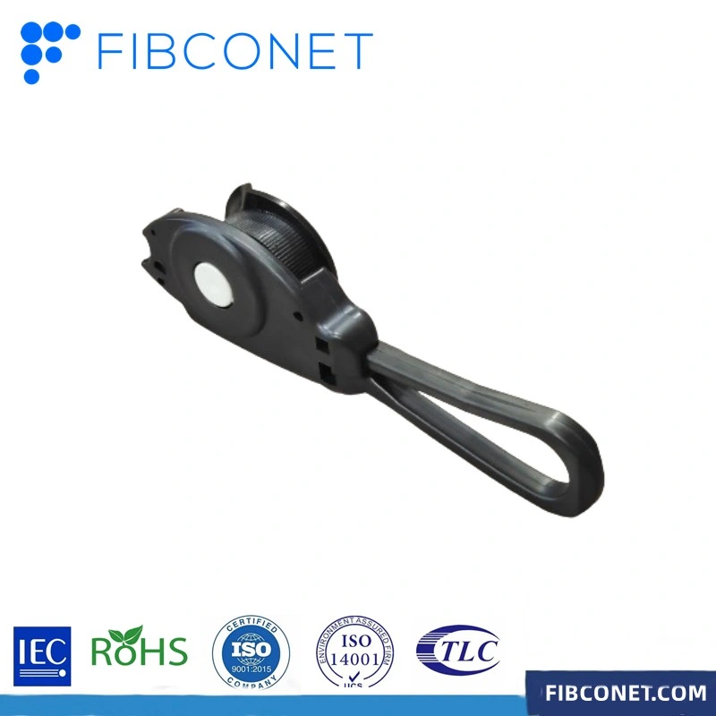 FTTH Flat Fish Plastic Nylon High Tension Strength Cable Fiber Optic Clamp