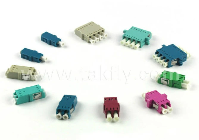 LC Single Mode Multi Mode Fiber Optic Adapter