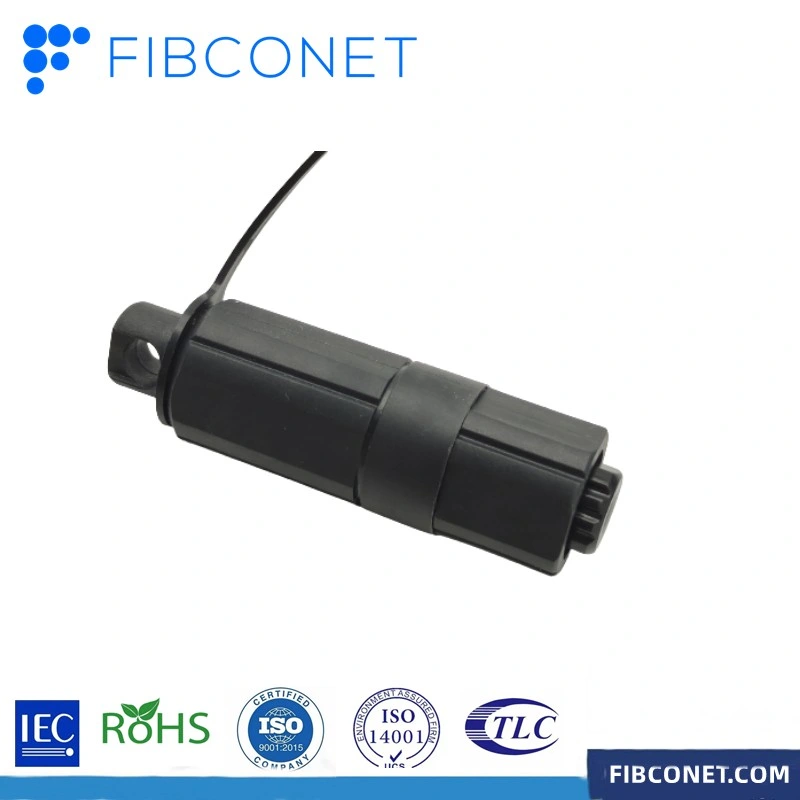 3 in 1 FTTH Fiber Optical Huawei Sc Waterproof Connector with Drop Cable