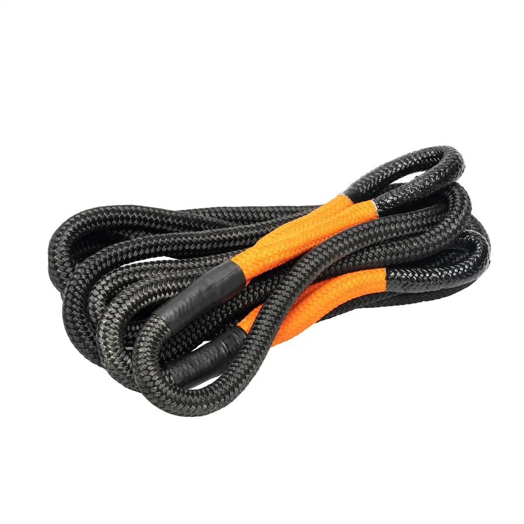 Customized Eye Colors Coating Kinetic Energy Recovery Rope for Towing