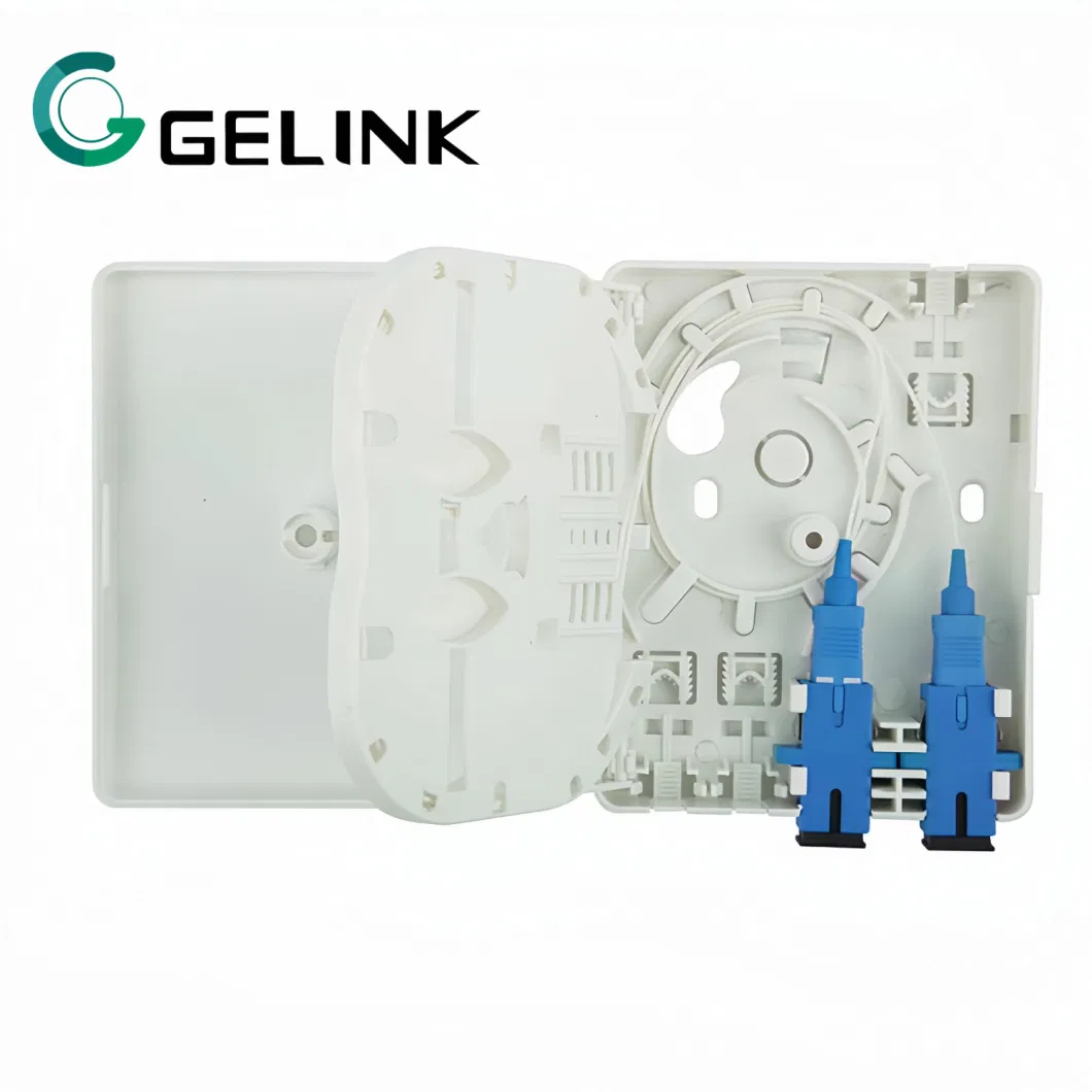 1/2core Ftb Otb FTTH Mini Fiber Optic Faceplate Small Terminal Box