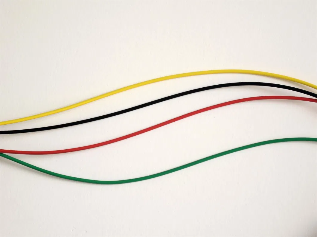 Cc Colored Series Plastic Fiber Optic Communication Cable -Simplex Cable