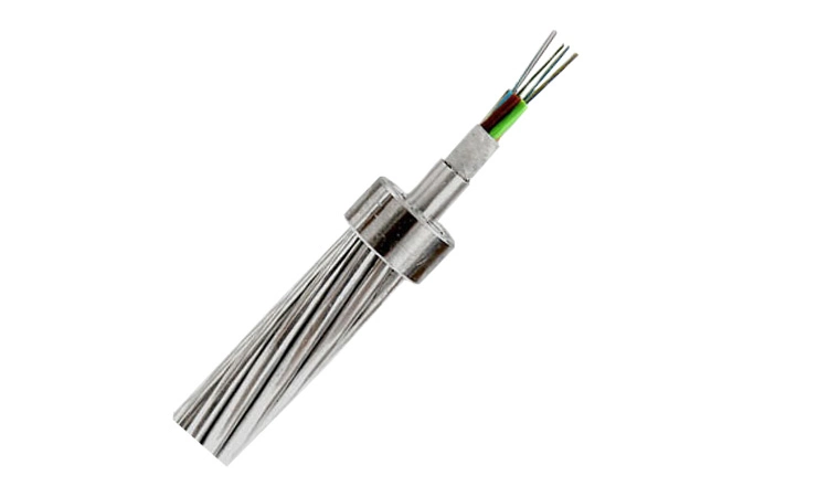 Cable De Fibra Optica Sm G652D Opgw Cross-Section 90-175 mm2