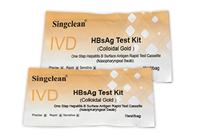 Singclean Ivd Wholesale Medical Supply Antigen Rapid Diagnostic Ovulation Std Urine Drug HIV Hbsag Hepatitis B Pregnancy Test Strip Kits (Colloidal Gold Method)