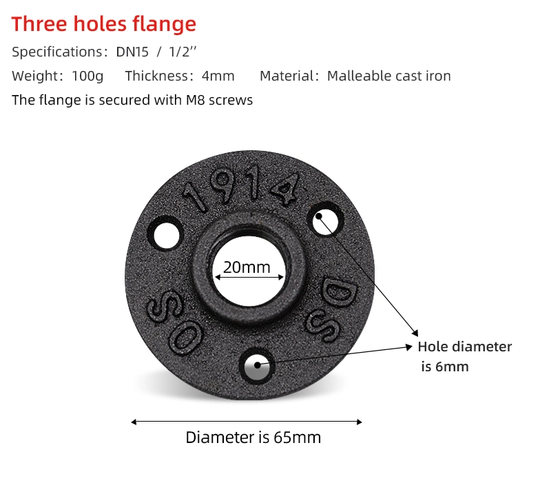 Wardrobe Rail Pipe Fittings Black Floor Flange Cast Iron Pipe Fittings Sells on Amazon