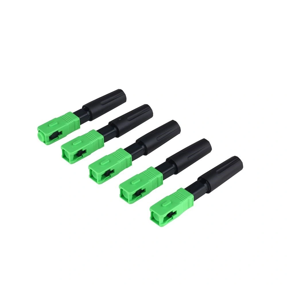 FTTH Sc APC Fiber Optical Fast Quick Cable Connector FTTX Sc Fiber Optic Mechanical Connector