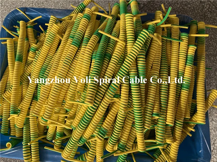 High Flexibility Waterproof Heat Resistant TPU Sheathed Curly Cable Spiral Cable