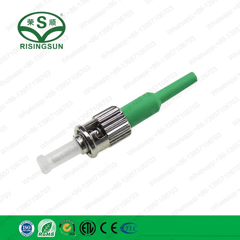 Assembly Optical Fiber St Upc/APC Singlemode Connector 0.9 mm for FTTH Solution