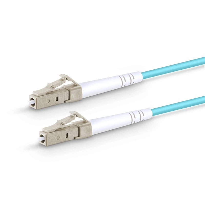 LC-to-LC Simplex Om3 Multimode 2.0mm Fiber Optic Patch Cable, 3m