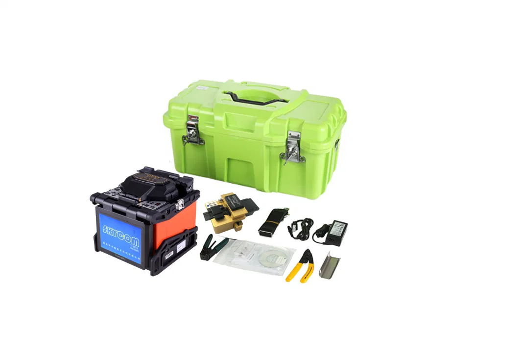 Skycom Optical Fiber Fusion Splicer T-308X Splicing