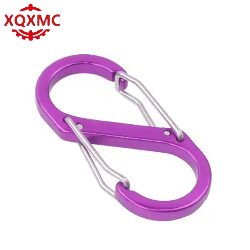 Figure 8 Mountaineering Buckle Aluminium Alloy Key Chain Luggage Accessories Wholesale