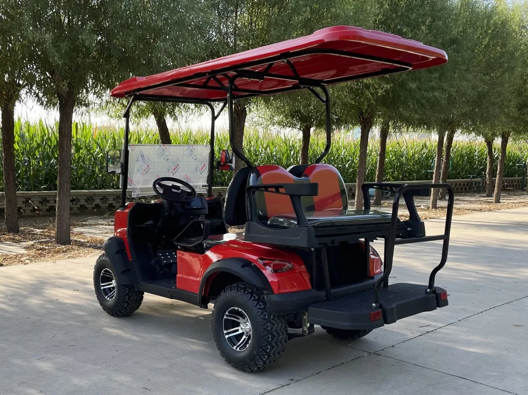 New Design Electric Brand Hunting Golf Cart 4 Seats All Terrain ATV Factory Price with Music and Folding Seat