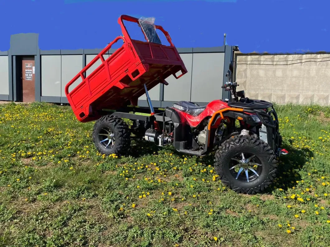 Farm ATV 300cc Water-Cooled Quad Bike Farm ATV with Trailer
