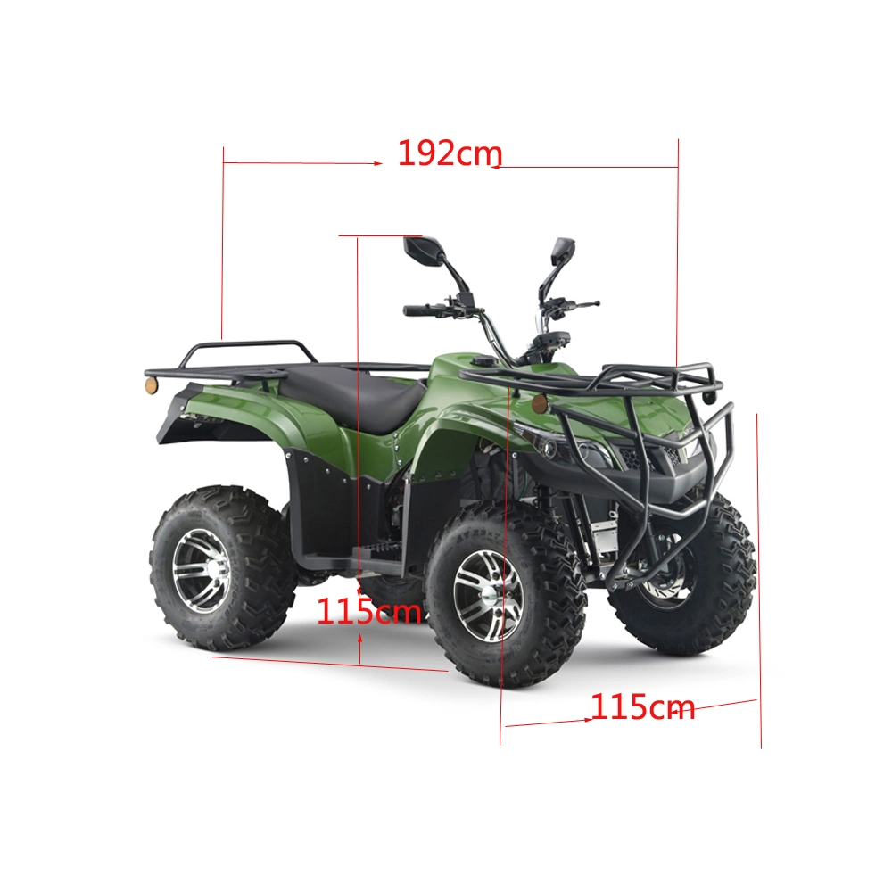 3000/5000W 60/72V Four Wheeled All Terrain Motorcycle off Road Electric Quad Atvs