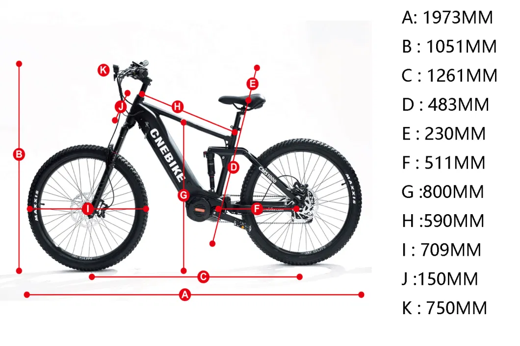 &gt;50km/H Electric Bicycle 750W/1000W 20ah New Big Powered Ultra Light Lithium Electric Bike