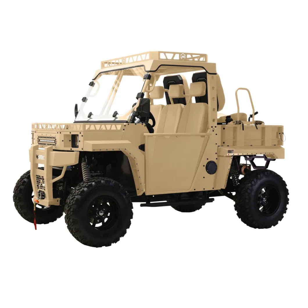 1000cc 2-Seat 4X4 Gas Powered UTV, New UTV 4WD Side by Side for Farm and off-Road Experience