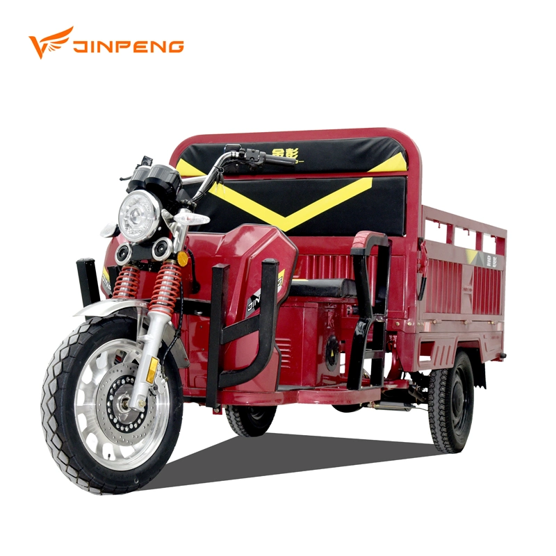 Jinpeng 2023new Design Powerful Lead Acid Battery Electric Trike Tricycle Three Wheeler with Fat Tyre for Cargo Transportation Electric Motorcycle