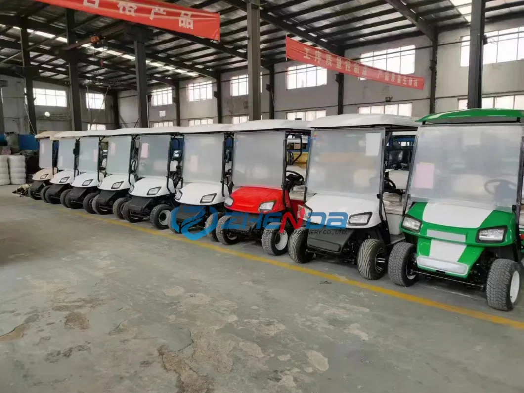 Chinese Quality 2 Seat 4 Wheel Mini Small Airport Electric Utility Vehicles Classic Cars Club Golf Carts Bus Scooter Dune Buggy