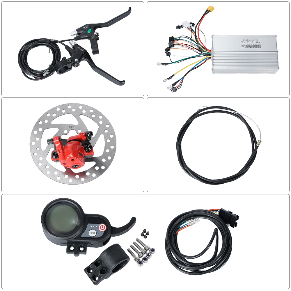 11 Inch 48V 1000W Electric Scooter Hub Motor Kit with Controller
