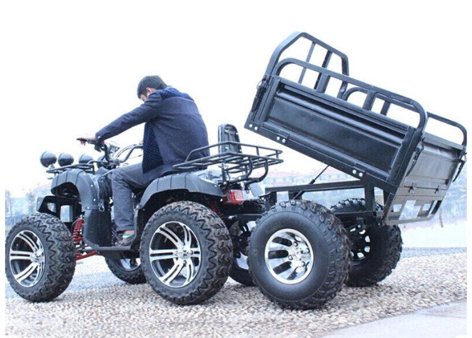 Adult Atvs Utvs 4X4 250cc 300cc 1.5m Cargo Farm ATV with Trailer