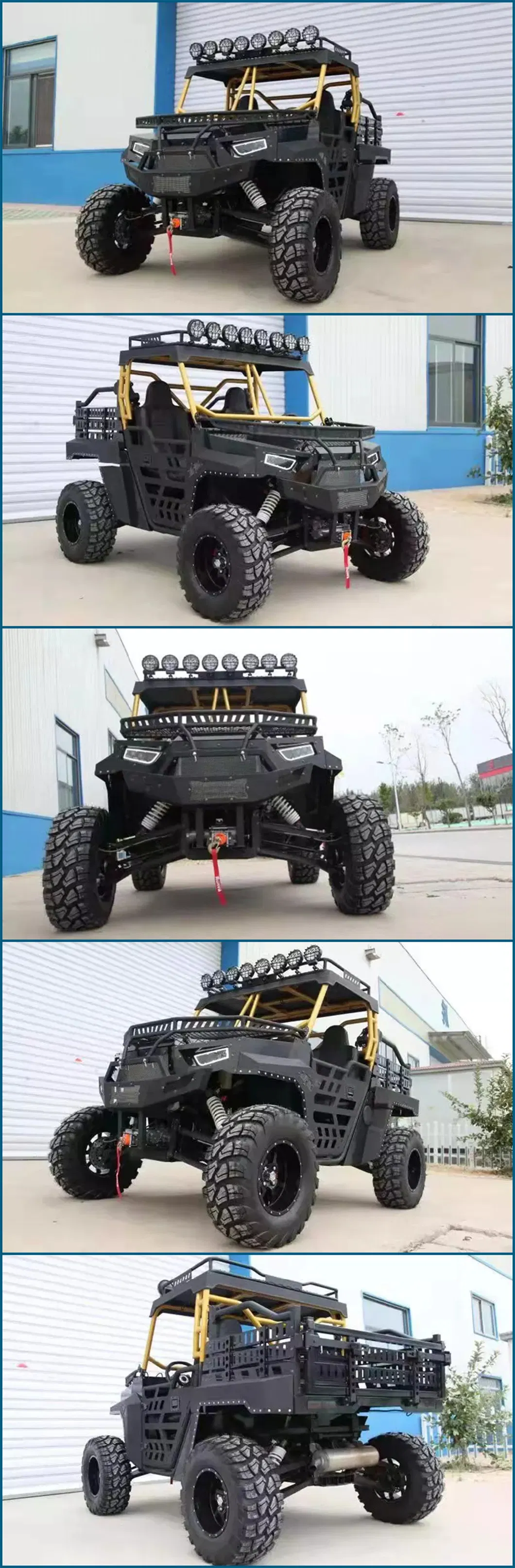 Hot Selling 800cc Adult 2WD-4WD Four-Wheel Two-Seater All-Terrain off-Road Motorcycle Dirt Bike Dune Buggy Quad Bike ATV/UTV
