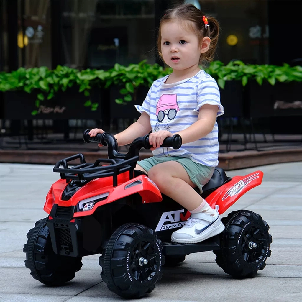 2022 Newest Factory Cool Sports Kids Electric Ride on ATV Battery Beach Car 3688
