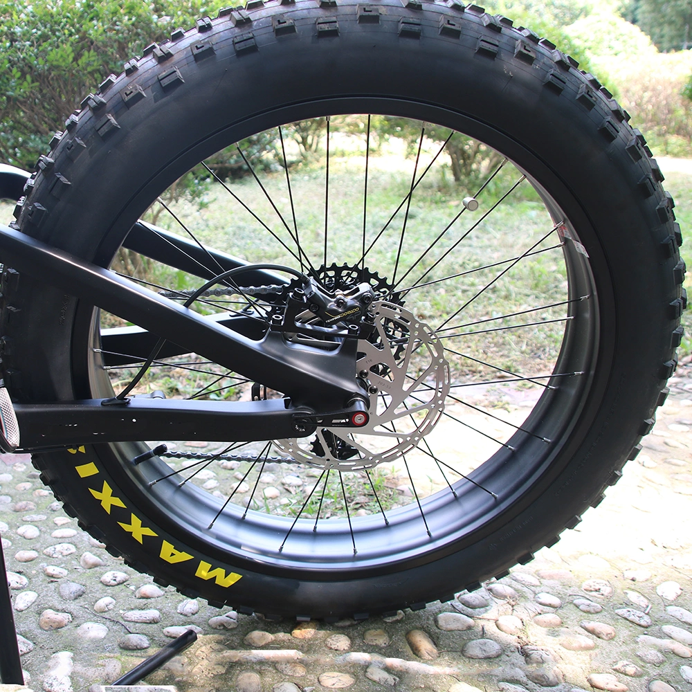 26&quot; Fatbike Fat Tire Electric Dirt City Bike Mountain Bike with 1000W Quad Pistons Hydraulic Disc Brake E Bikes