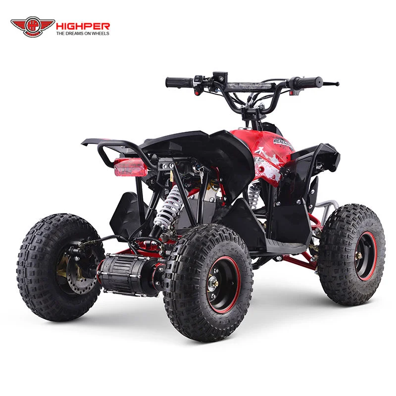 1200W 48V Brushless Motor Electric Kids off Road Quad Bike 4 Wheelers Mini Atvs