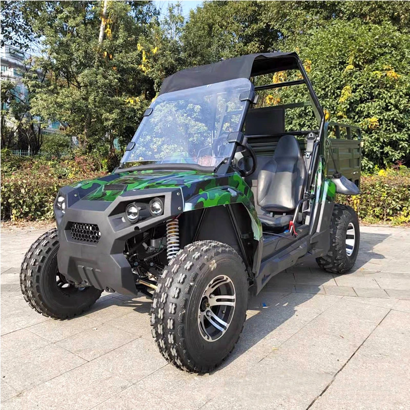 Top Quality Electric UTV 2 Seat with Truck Side by Side Two Seat off Road Buggy Go Kart for Adult 2200W 3000W