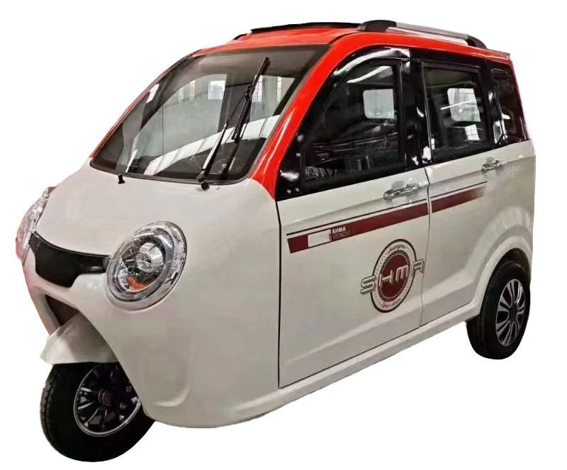 New Mini Electric Tricycle Closed Cabin 3 Wheeler Tuk Tuk