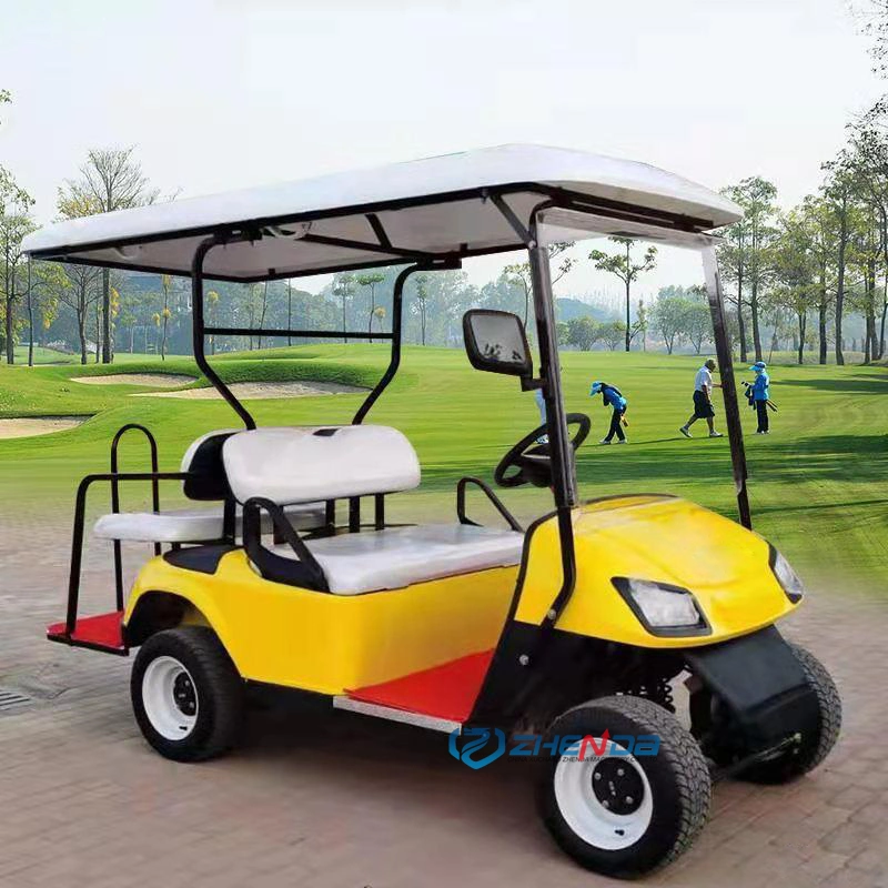 Quality 4 Seat Airport Electric Utility Vehicles Classic Cars Club Golf Carts Beach Buggy