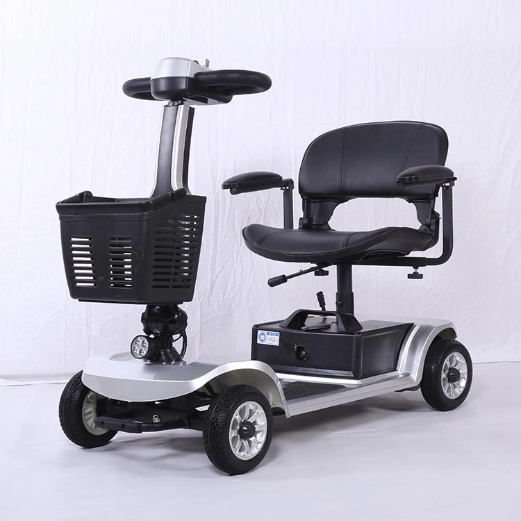 Elderly Four-Wheel Electric Household Folding Bike