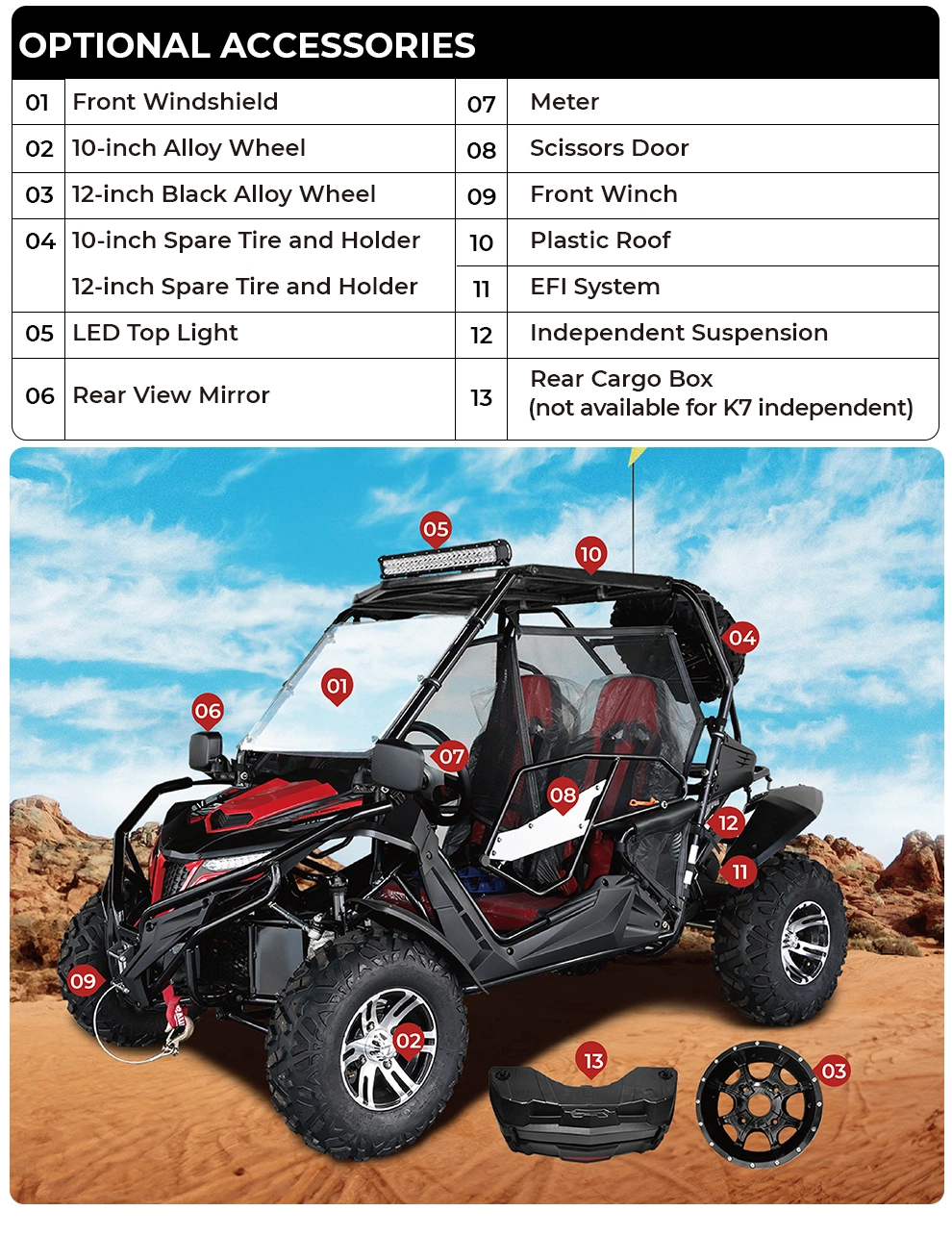 2024 Professional Flexible Reliability Street Legal Dune Buggy for Sale