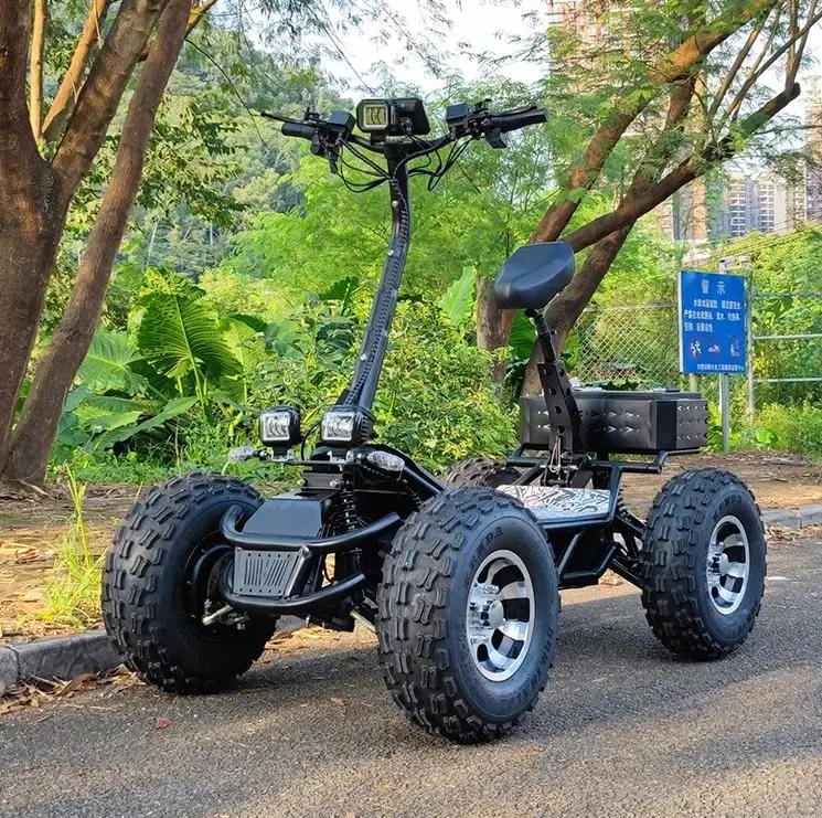 Four-Wheel Powerful off-Road Scooter Electric ATV 10000W Motor Scooter