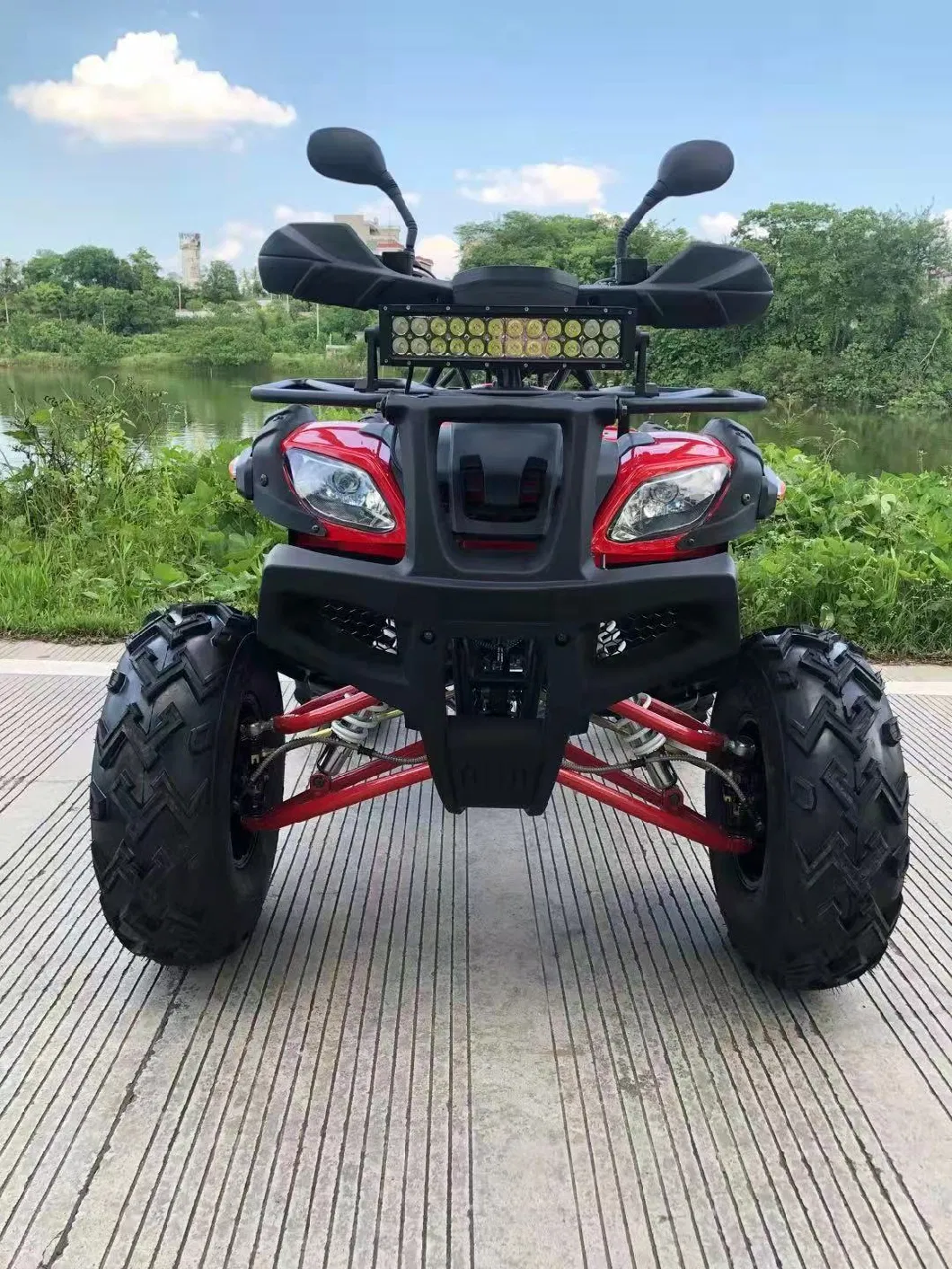 Fangpower Atvs &Utvs 4 Wheeler Motorcycle Quad Bike 200cc ATV with Balance with CE