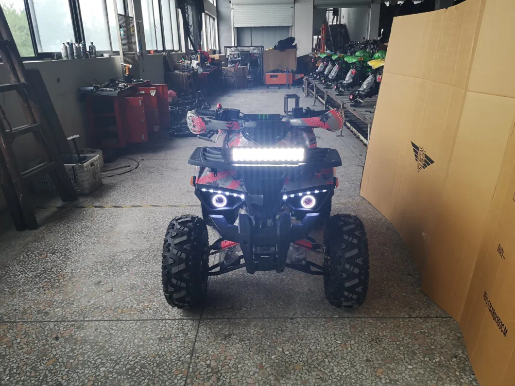 Hottest Model Hummer Kingkong Style 110cc 125cc 150cc Automatic Reverse CE Electric Farm ATV Quad Bikes