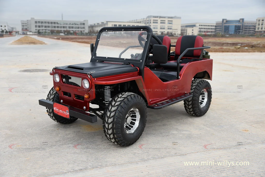 China Factory Best Price Electric Start Adult 125cc 150cc 250cc Willys Mini Jeep 4X4