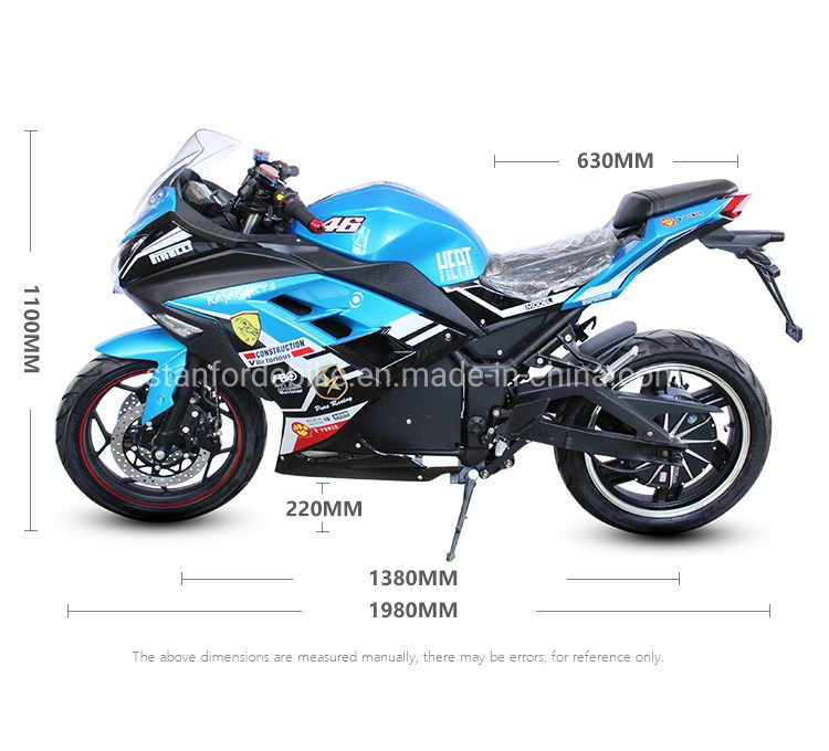 Chinese Super Power 5000 8000 10000W Rz Electric Racing Motorcycle for Sale